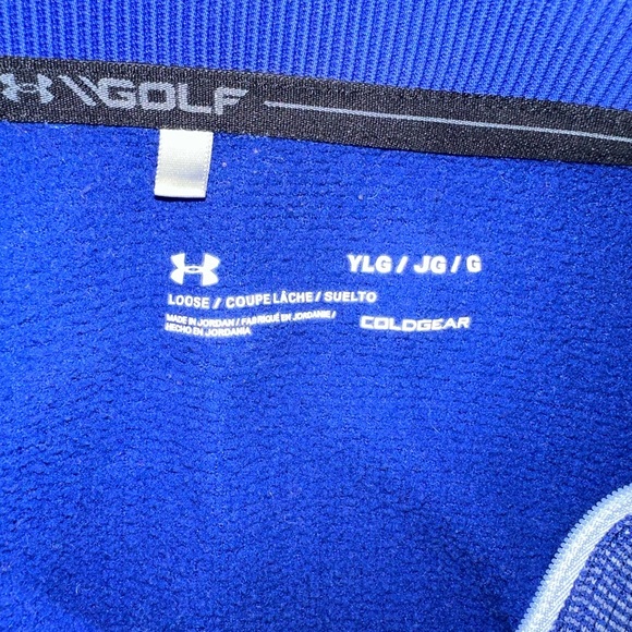 Under Armour golf pullover. Size Large - Picture 2 of 2